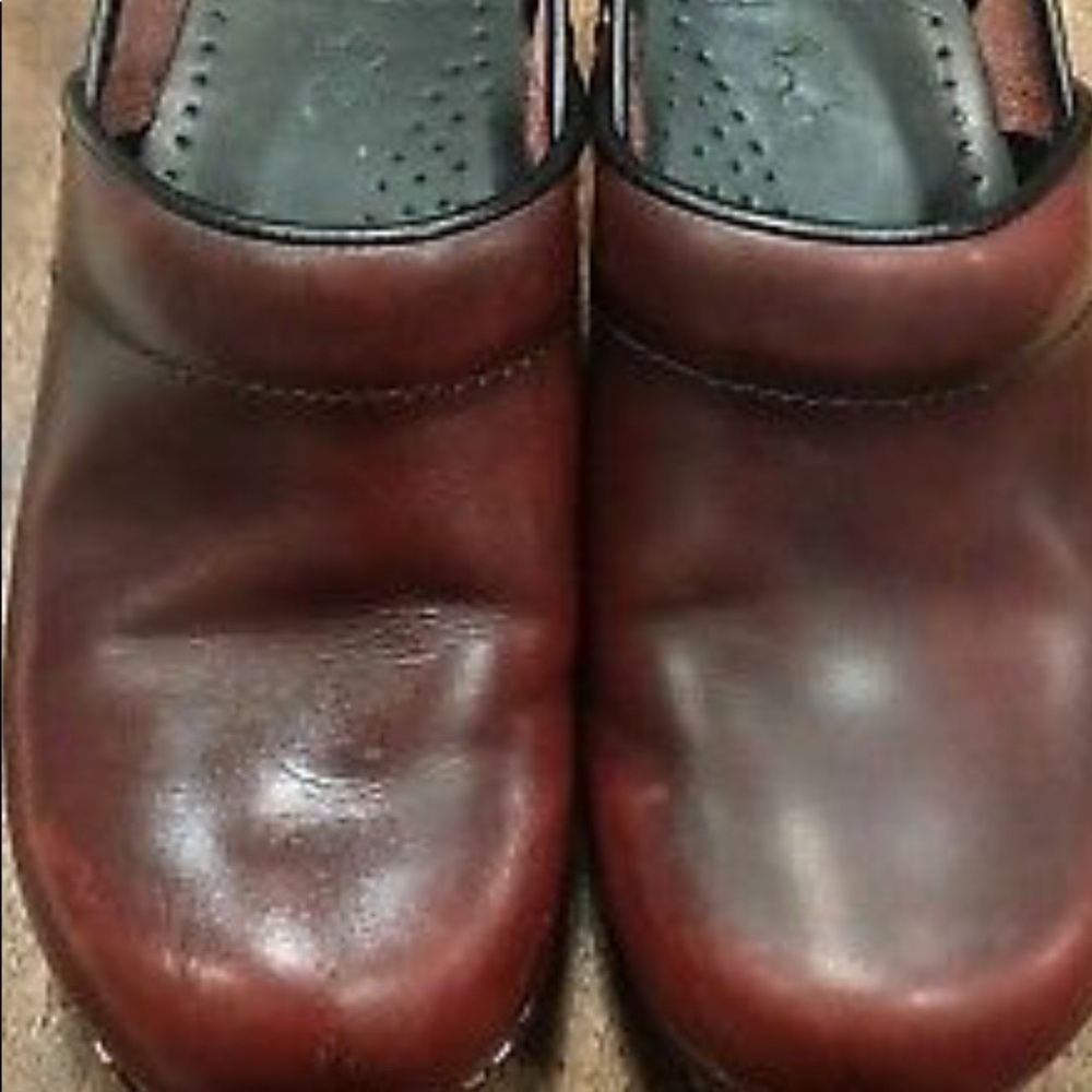 Dansko Clogs size 37- Red Wine